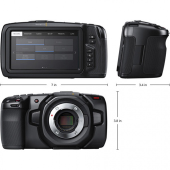 Видеокамера Blackmagic Design Pocket Cinema Camera 4K